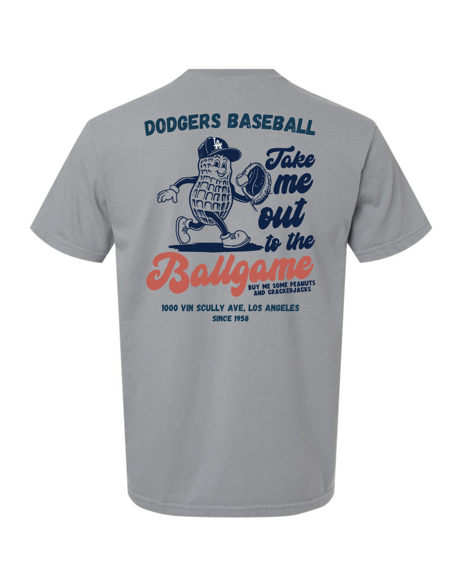 Take Me Out To the Ballgame LA Tee
