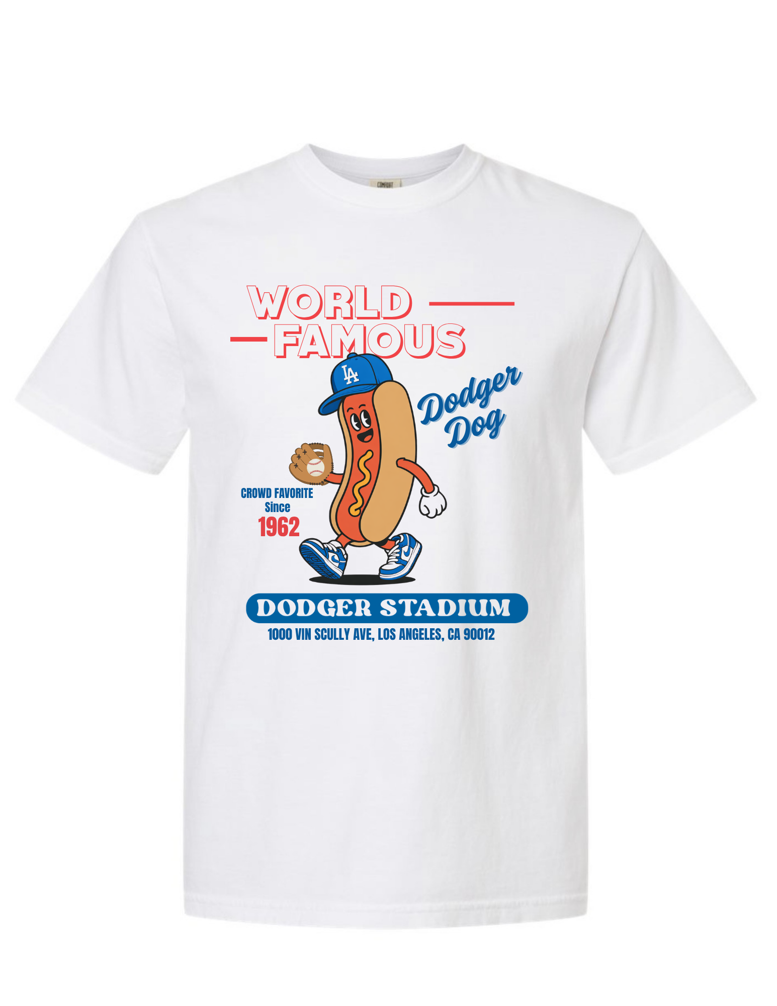 World Famous Dodger Dog Tee