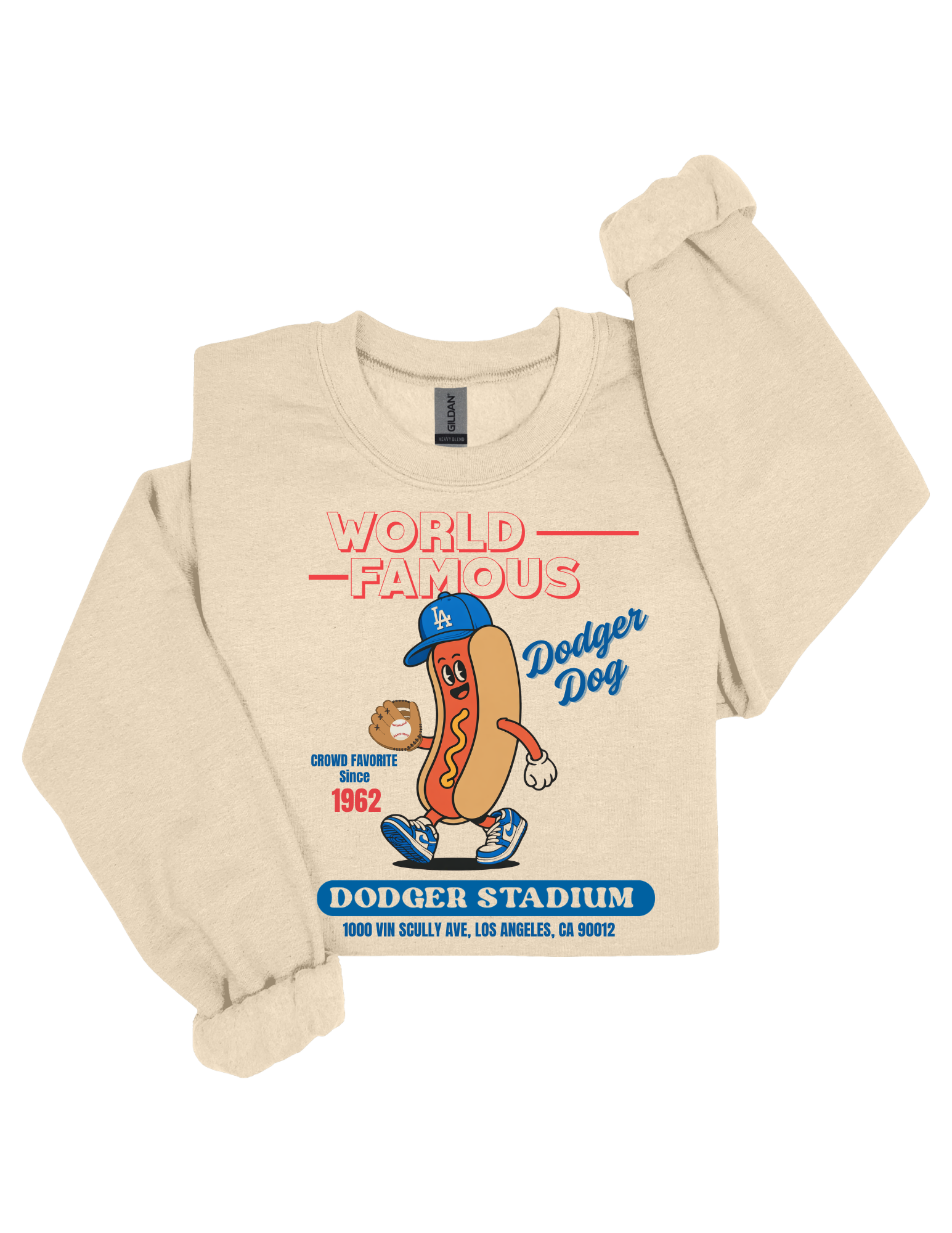 World Famous Dodger Dog Sweatshirt
