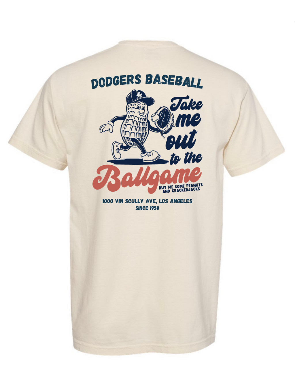 Take Me Out To the Ballgame LA Tee