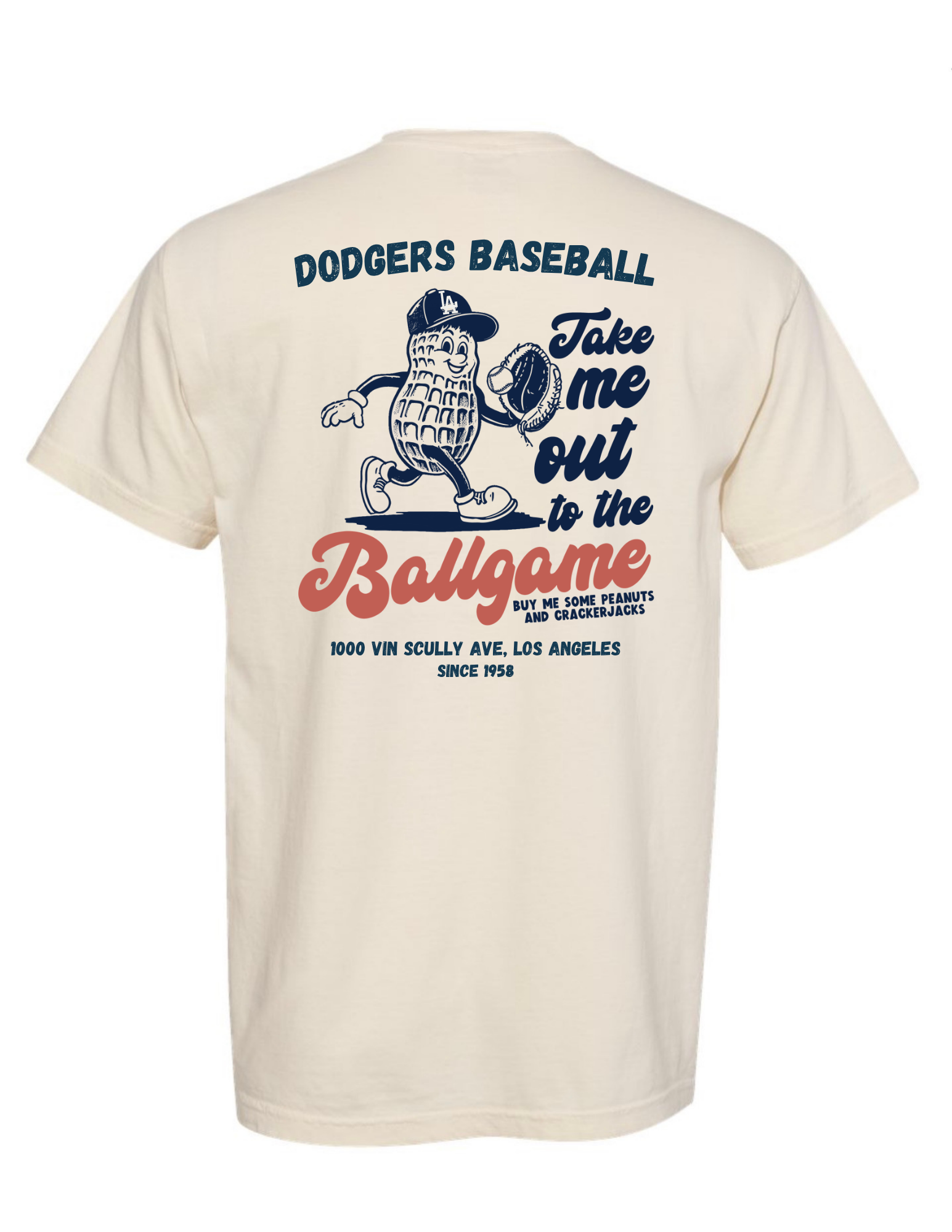 Take Me Out To the Ballgame LA Tee