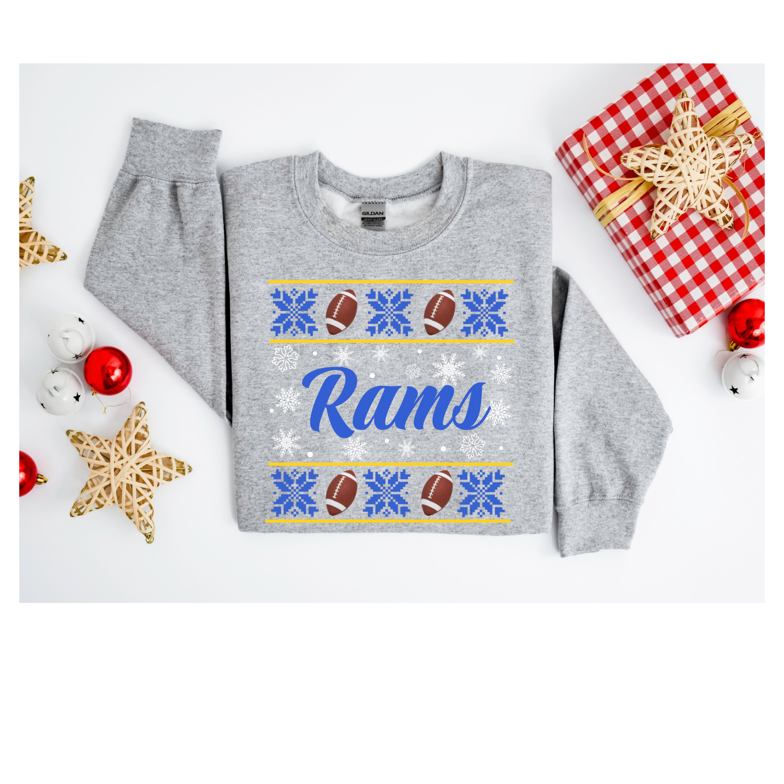 LA Rams Holiday Sweatshirt