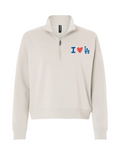 I LOVE LA Quarter Zip Sweatshirt